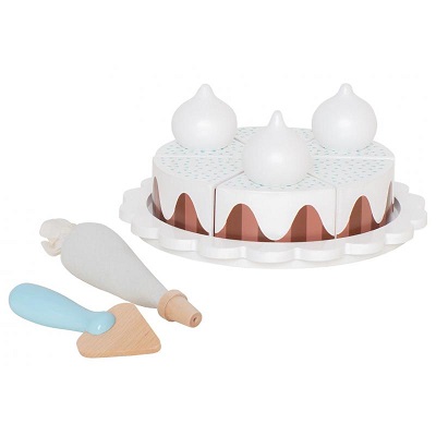 Drewniany tort czekoladowy do krojenia Jabadabado