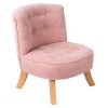 Fotelik Welur Dusty Brudny Róż Somebunny