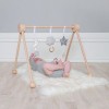 Drewniany stojak edukacyjny baby gym naturalne drewno Jabadabado