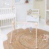 Drewniany stojak edukacyjny baby gym naturalne drewno Jabadabado 3