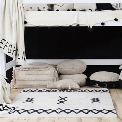 Lorena Canals Dywan do Prania w Pralce Atlas Natural Black