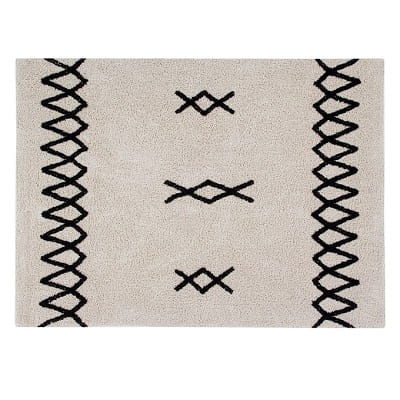 Lorena Canals Dywan do Prania w Pralce Atlas Natural Black 3