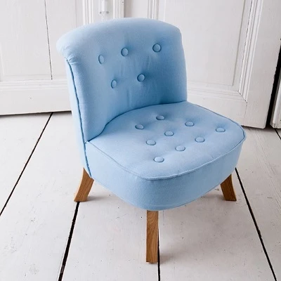 Fotelik Lniany Błękitny Somebunny 1