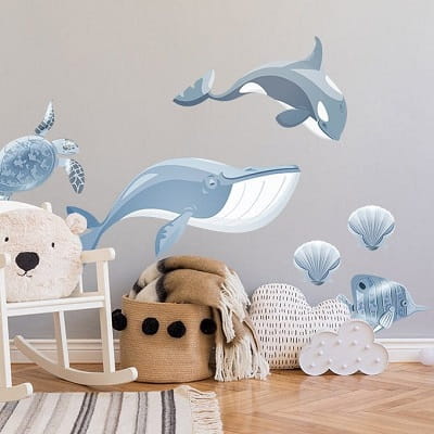 Naklejka na ścianę - ocean 1