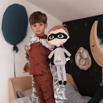 Lalka Metoo Chłopak Super Boy 50cm z imieniem 1