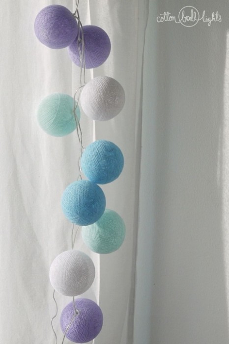 Cotton Balls - BABY LAVENDER 1