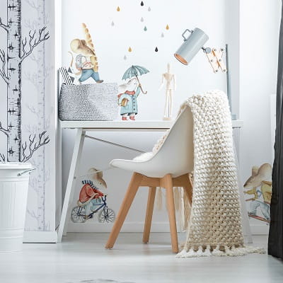 Naklejka na ścianę Little Mouse Street