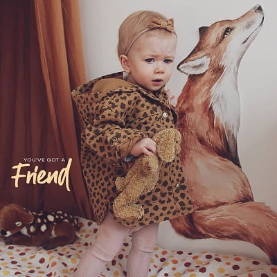 Naklejka na ścianę Mr. Fox 1