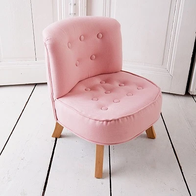 Fotelik Lniany Pudrowy Różowy Somebunny 1