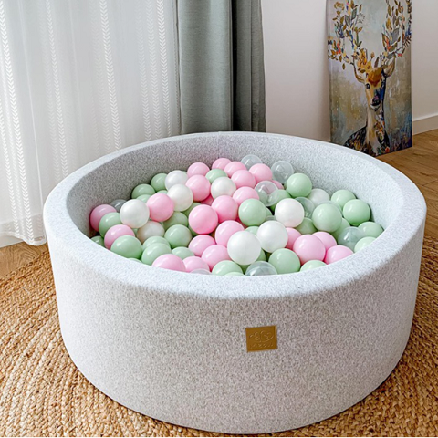 Suchy basen Spring + 250 piłek - gotowy zestaw MeowBaby 2