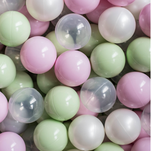 Suchy basen Spring + 250 piłek - gotowy zestaw MeowBaby 3