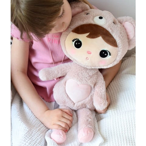 Lalka Metoo Miś różowy