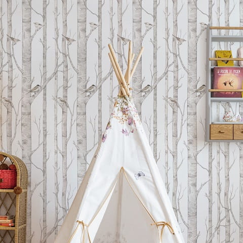 Tapeta dziecięca Birch Forrest Drzewa 1