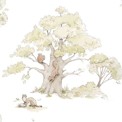 Tapeta dziecięca Fairytale Forrest Leśna Bajka 4