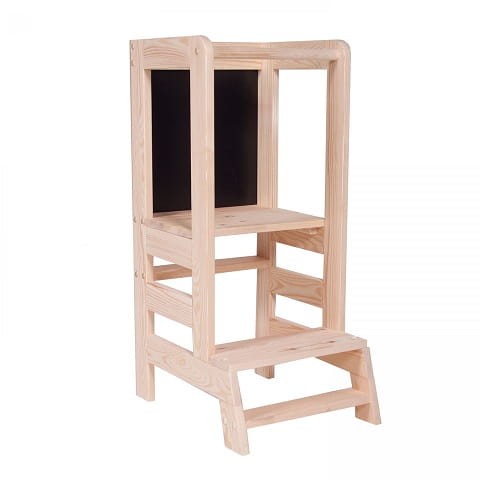 Kitchen Helper Pomocnik Kuchenny z tablicą dla Dziecka Naturalny 6