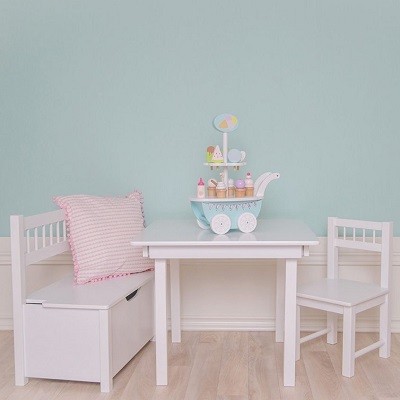 JaBaDaBaDo Drewniana lodziarnia na kółkach - wózek 4