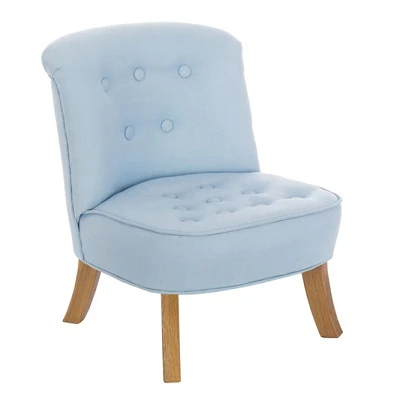 Fotelik Lniany Błękitny Somebunny