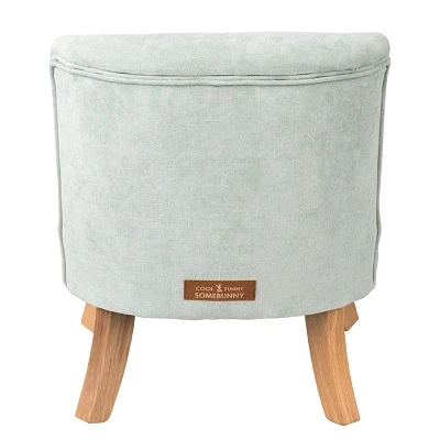 Fotelik Welur Dusty Brudna Mięta Somebunny 3