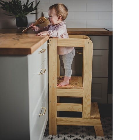 Kitchen Helper Pomocnik Kuchenny dla Dziecka Naturalny 6