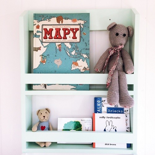 Półka na książki - biblioteczka mała Bambooko