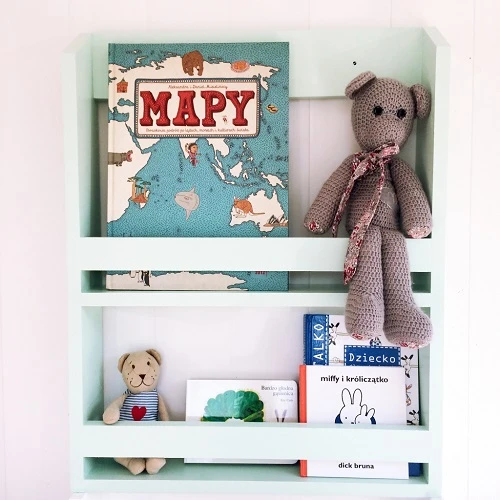Półka na książki - biblioteczka mała Bambooko