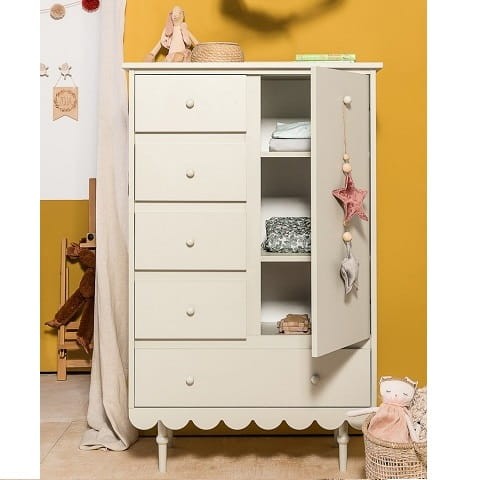 Komoda Babushka oliwka - dziecięca 16