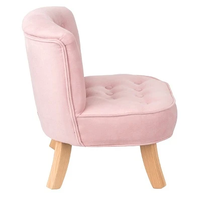 Fotelik Welur Karmelowy Róż Somebunny 2