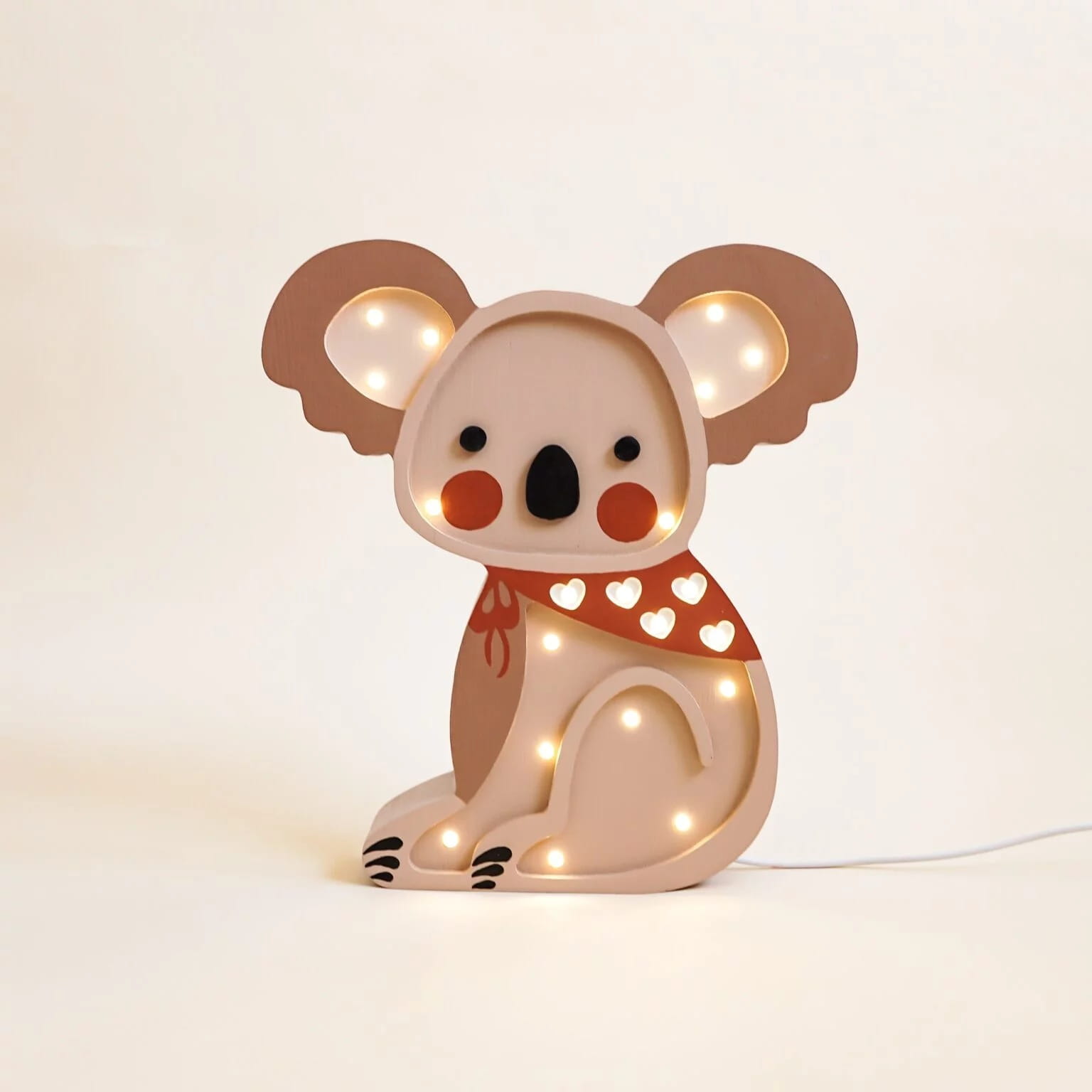 Drewniana Lampka Koala dla dzieci 2